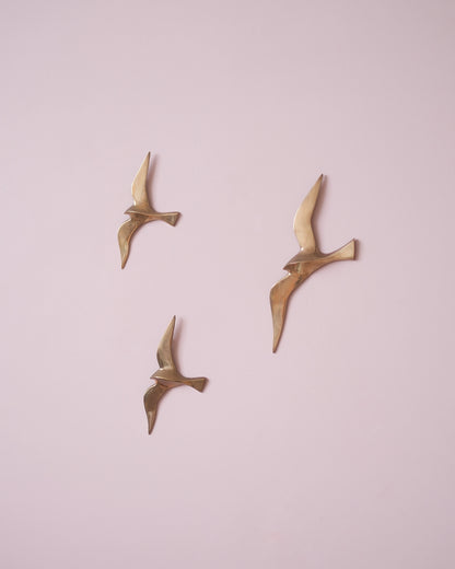 Anciens oiseaux en laiton - Au choix