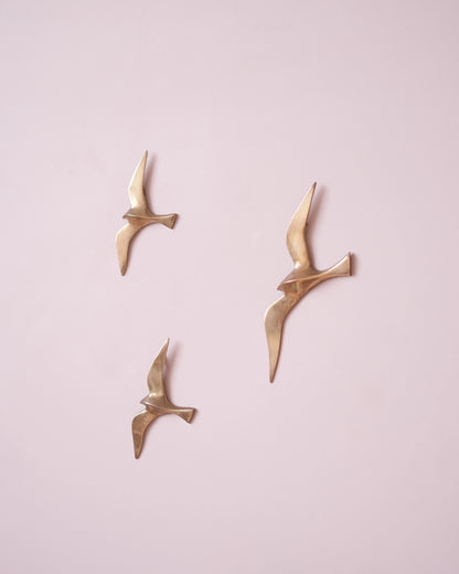 Anciens oiseaux en laiton - Au choix