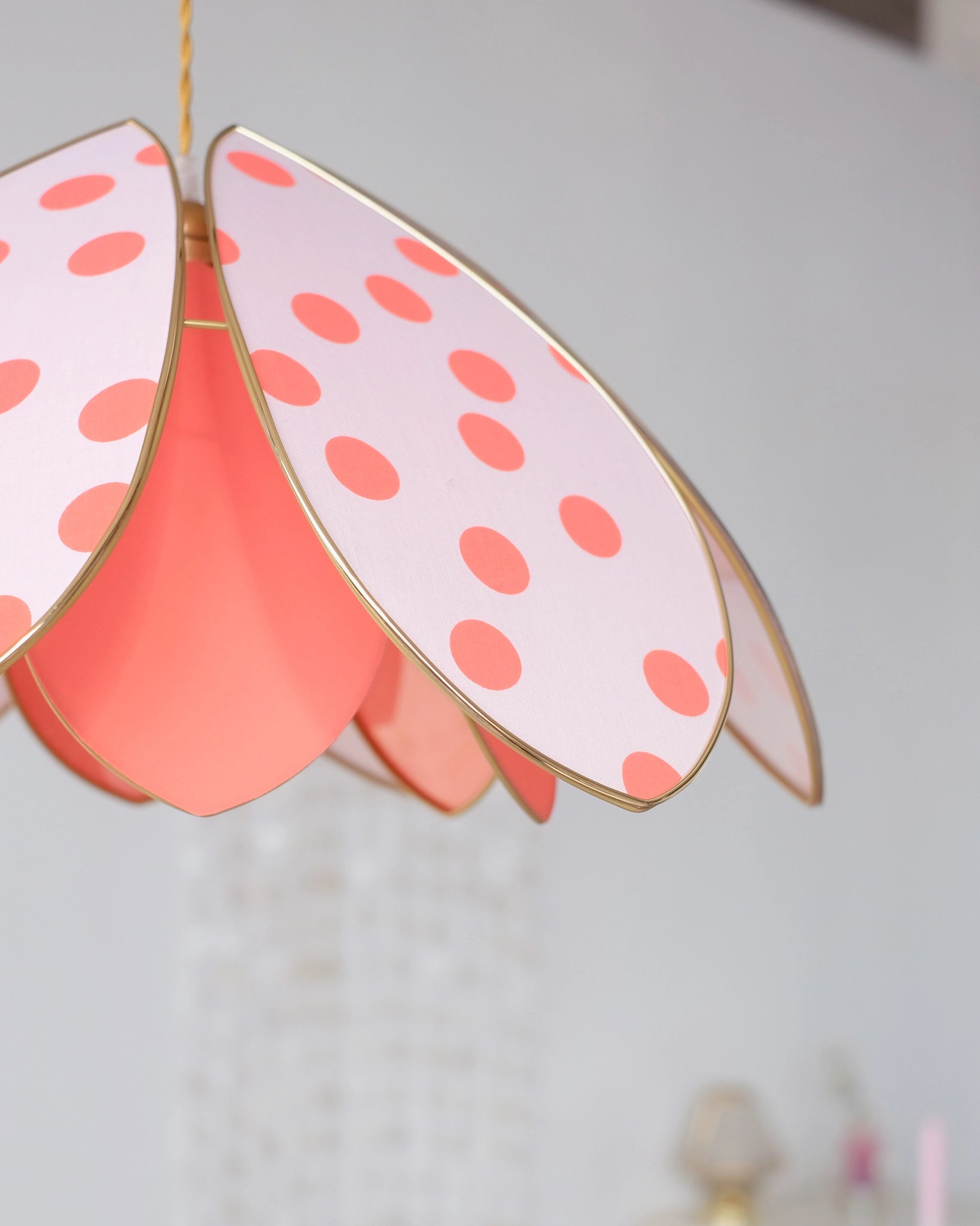 Suspension Fleur double - Dotty Bi-goût