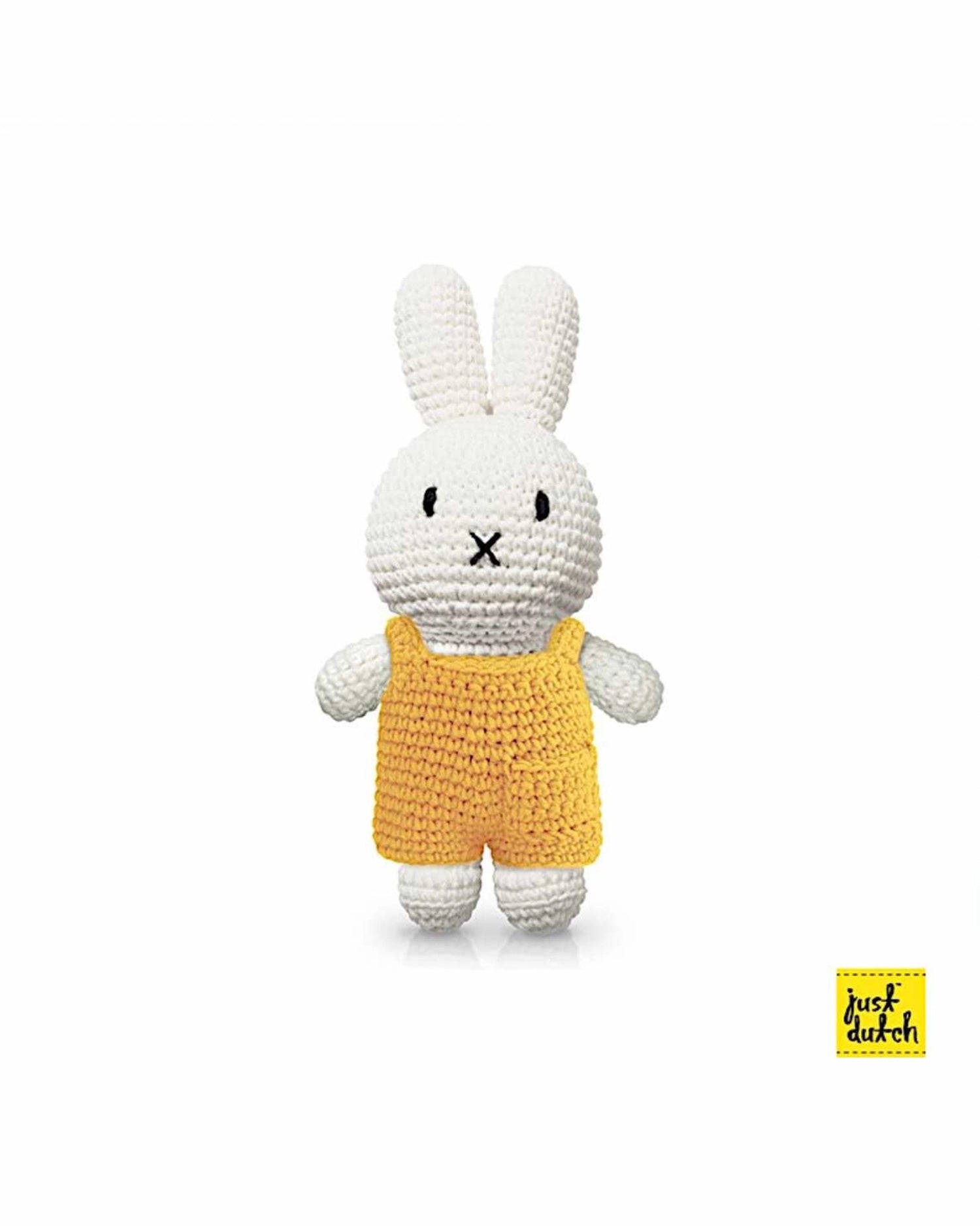 Peluche Miffy salopette - Jaune