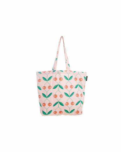 Grand tote bag - Cerises