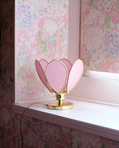 Lampe Fleur à poser - Sugar et doré