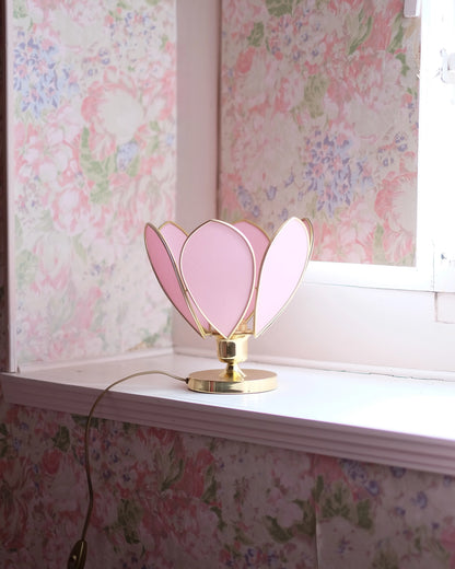 Lampe Fleur à poser - Sugar et doré