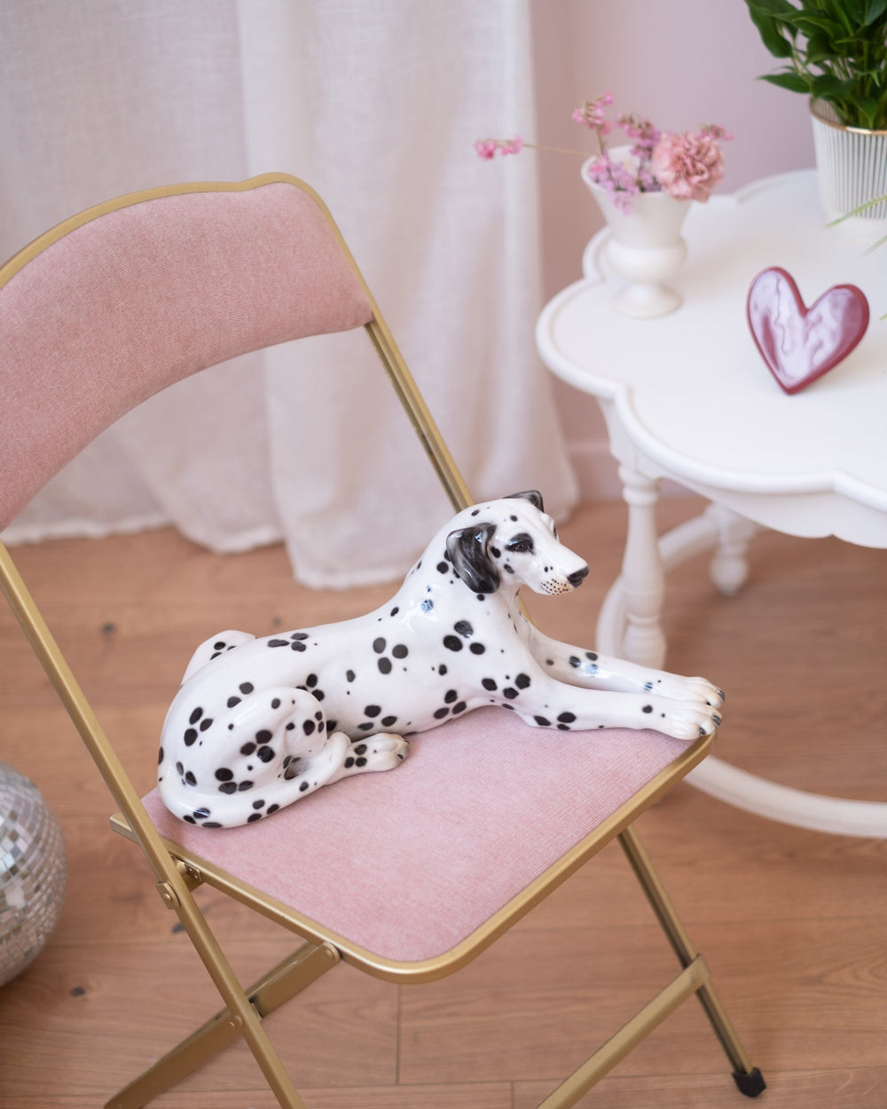 Ancien dalmatien en céramique italienne