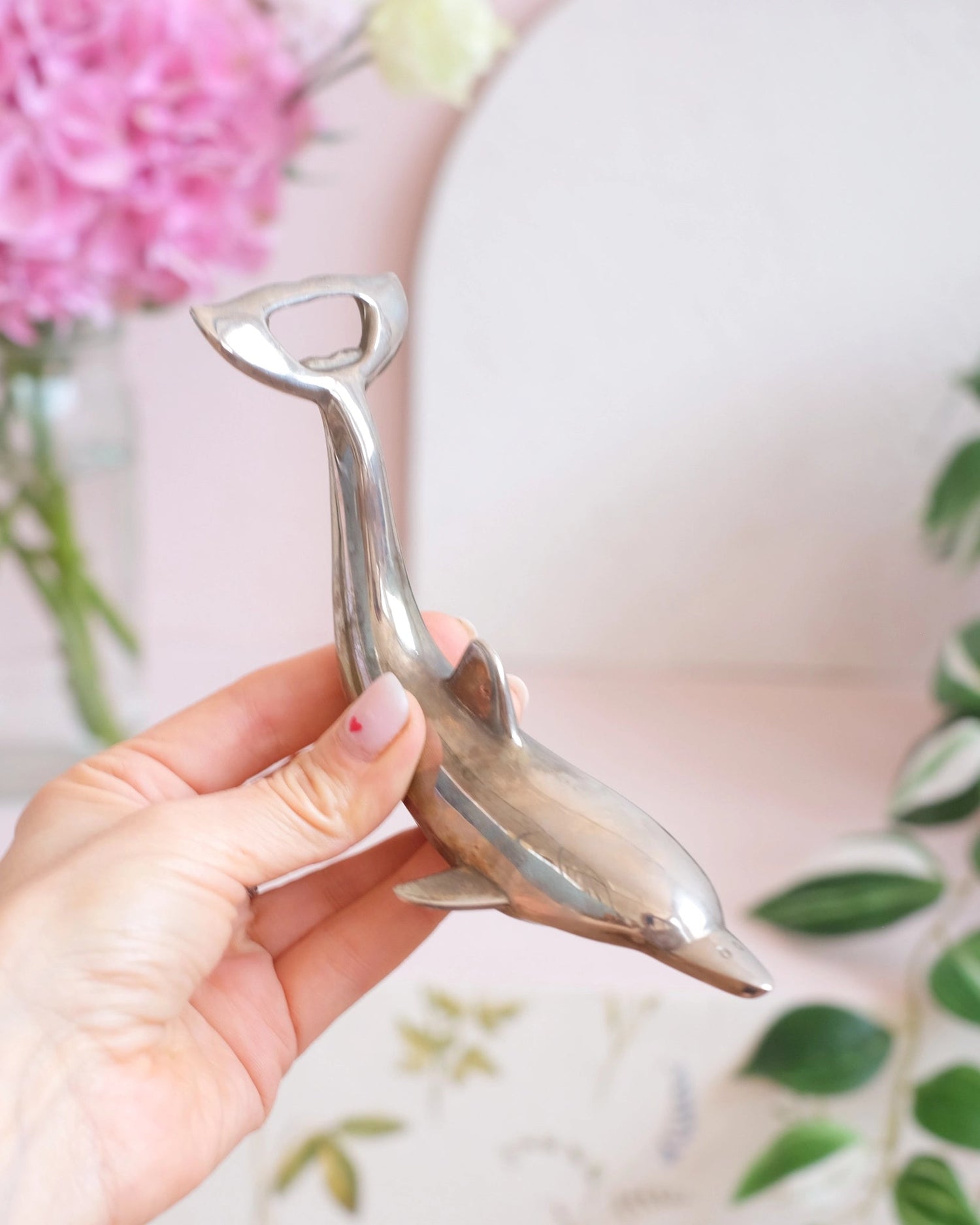 Ancien décapsuleur dauphin - Silly &amp; Billy