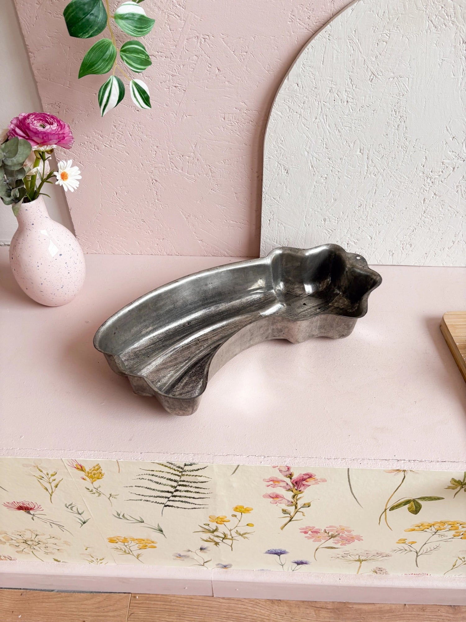 Ancien moule en fer blanc Étoile filante - Silly &amp; Billy