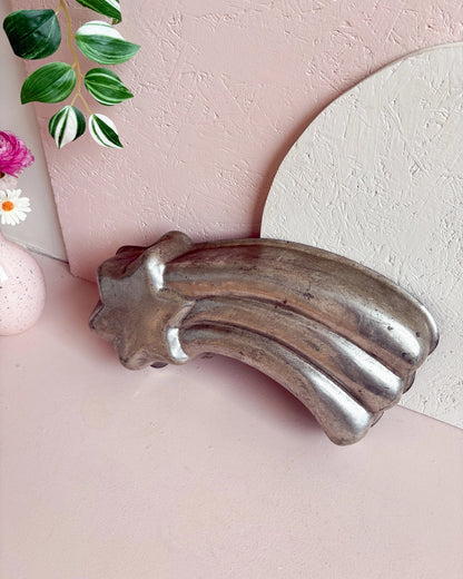 Ancien moule en fer blanc Étoile filante - Silly &amp; Billy