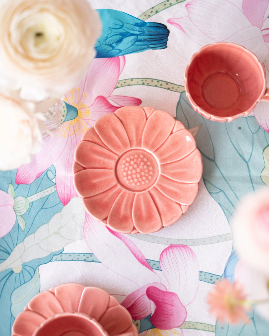 Ancien petit déjeuner en faïence de Charolles - Silly &amp; Billy