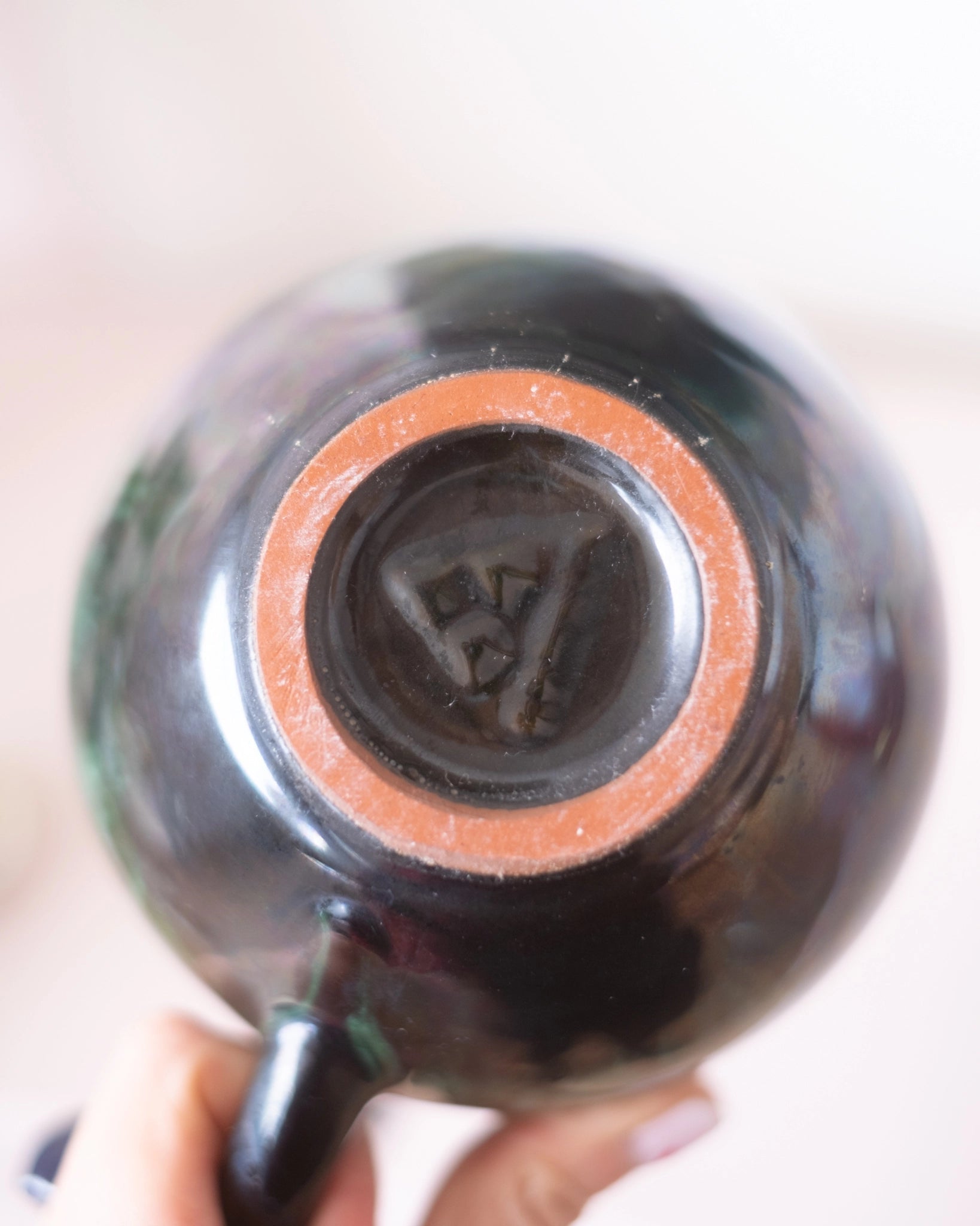 Ancien vase en faïence Blue Mountain Pottery - Silly &amp; Billy