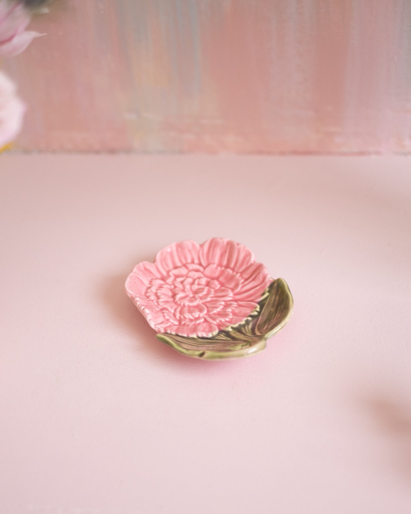 Ancienne coupe Fleur en céramique - Silly &amp; Billy