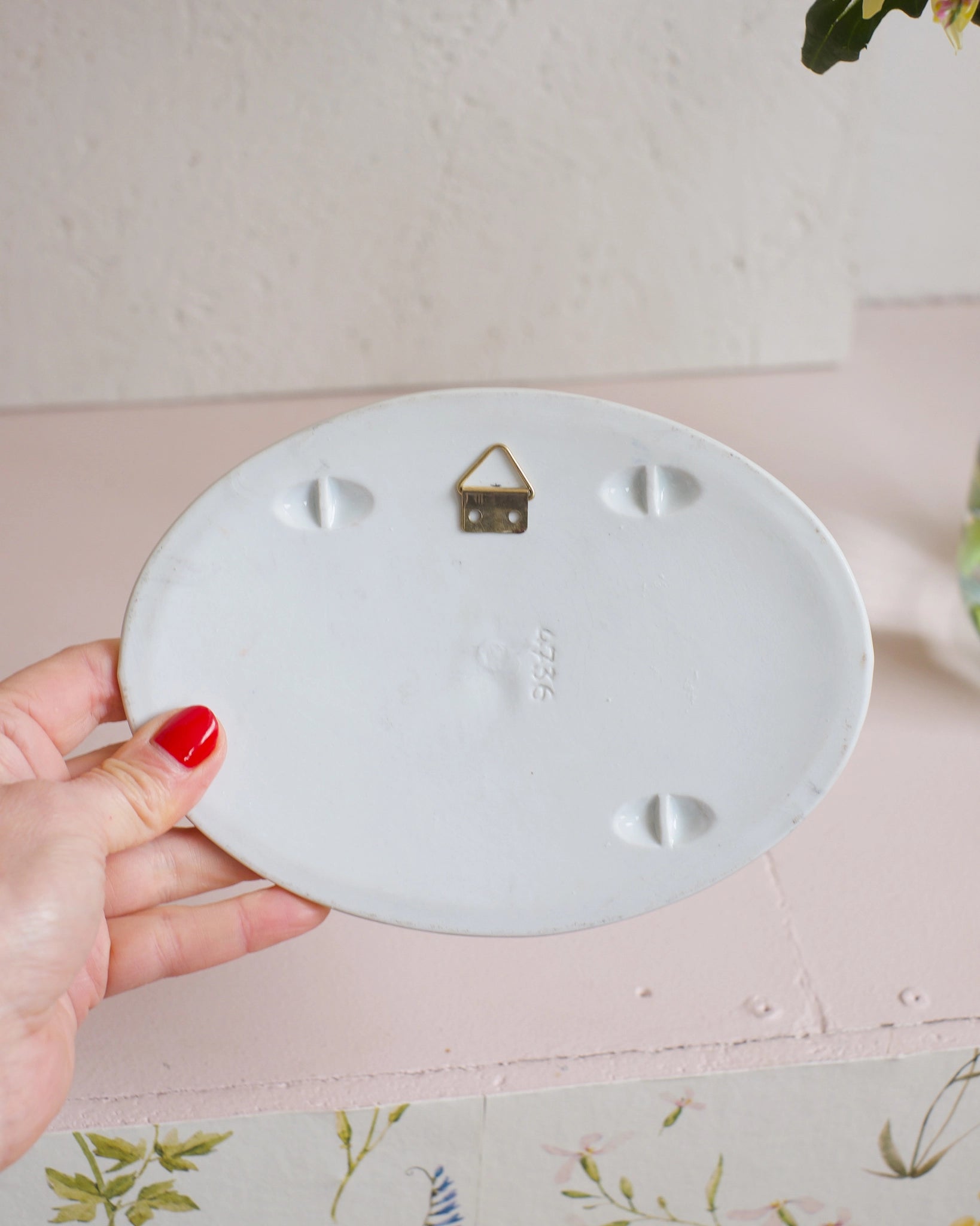 Anciennes plaques de boucherie en céramique émaillée - Au choix - Silly &amp; Billy