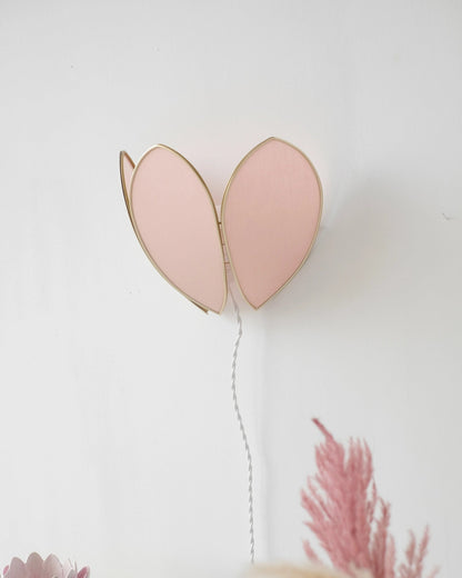 Applique Fleur Blush et doré - Silly &amp; Billy