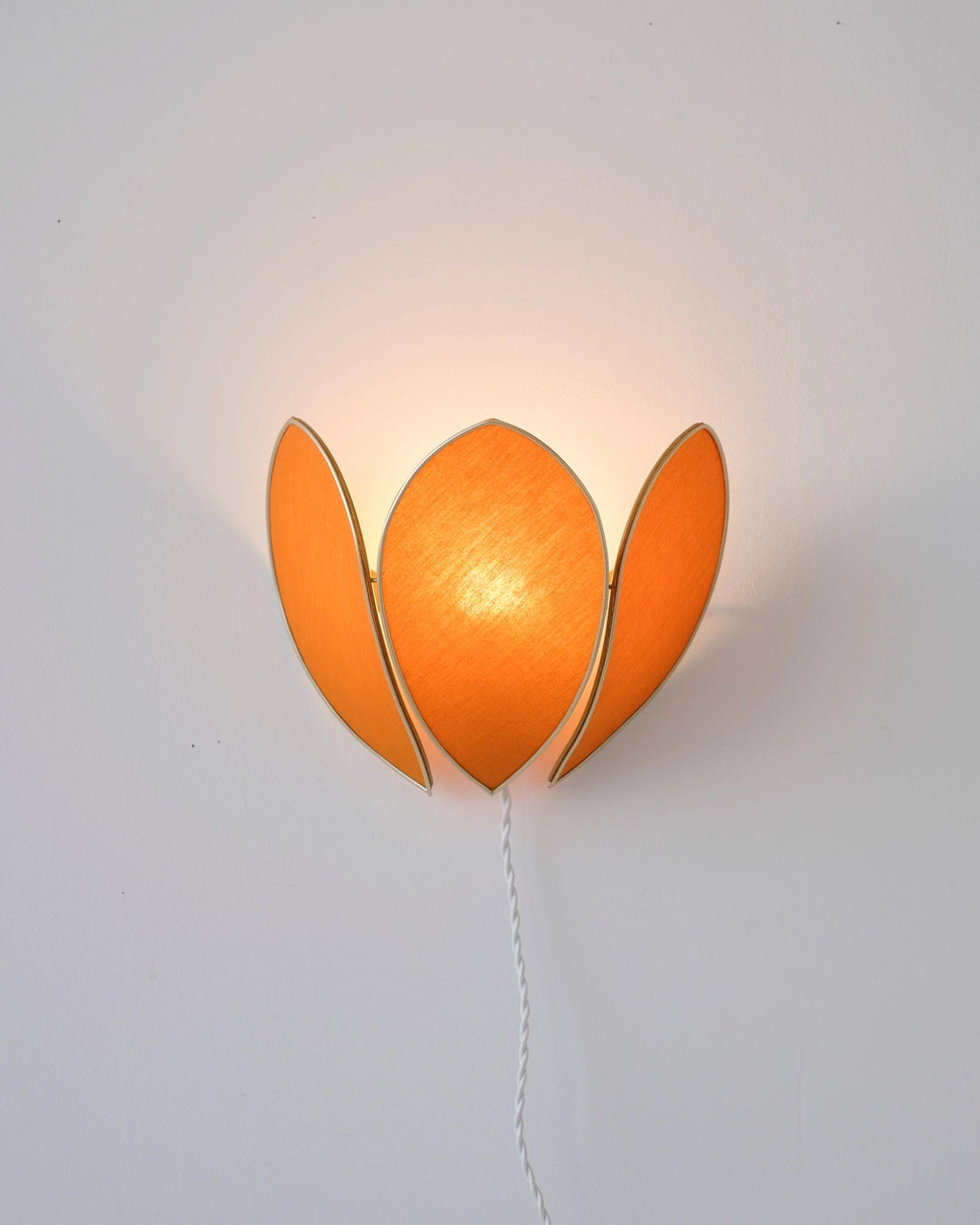Applique Fleur Caramel et doré - Silly &amp; Billy
