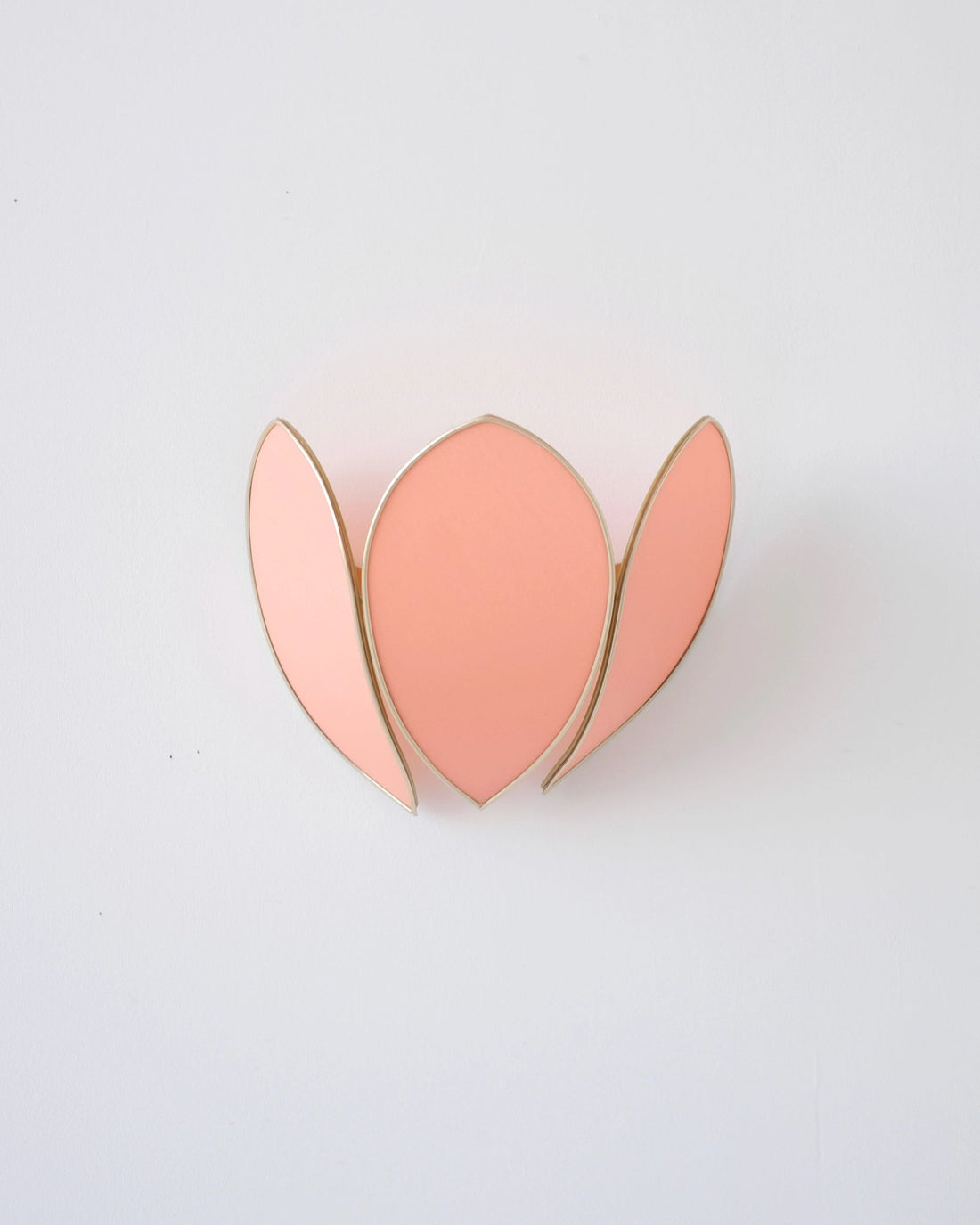Applique Fleur Corail et doré - Silly &amp; Billy