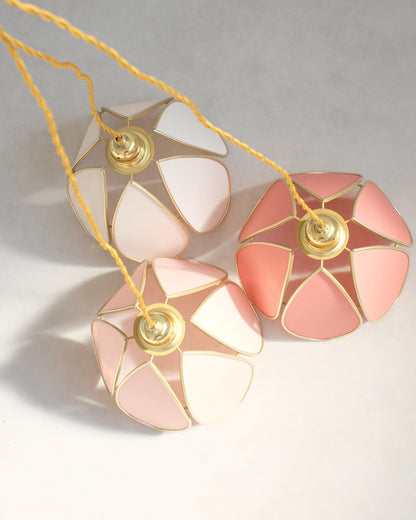 Baladeuse Fleur - Blush et doré - Silly &amp; Billy