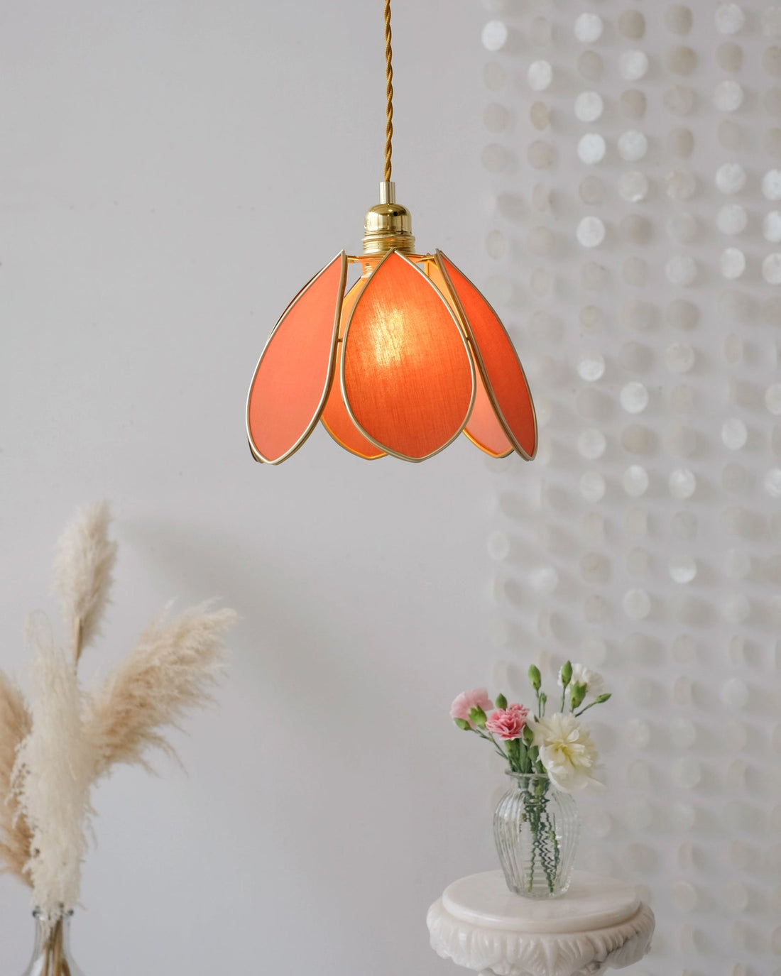 Baladeuse Fleur - Ocre et doré - Silly &amp; Billy