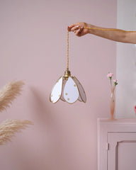 Baladeuse Fleur - Pois dorés