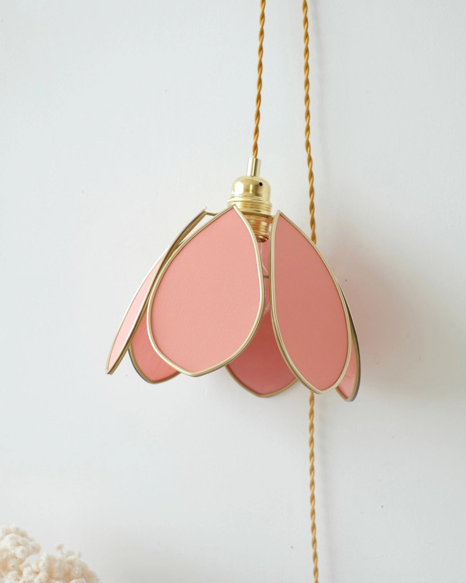 Baladeuse Fleur - Terracotta et doré - Silly &amp; Billy