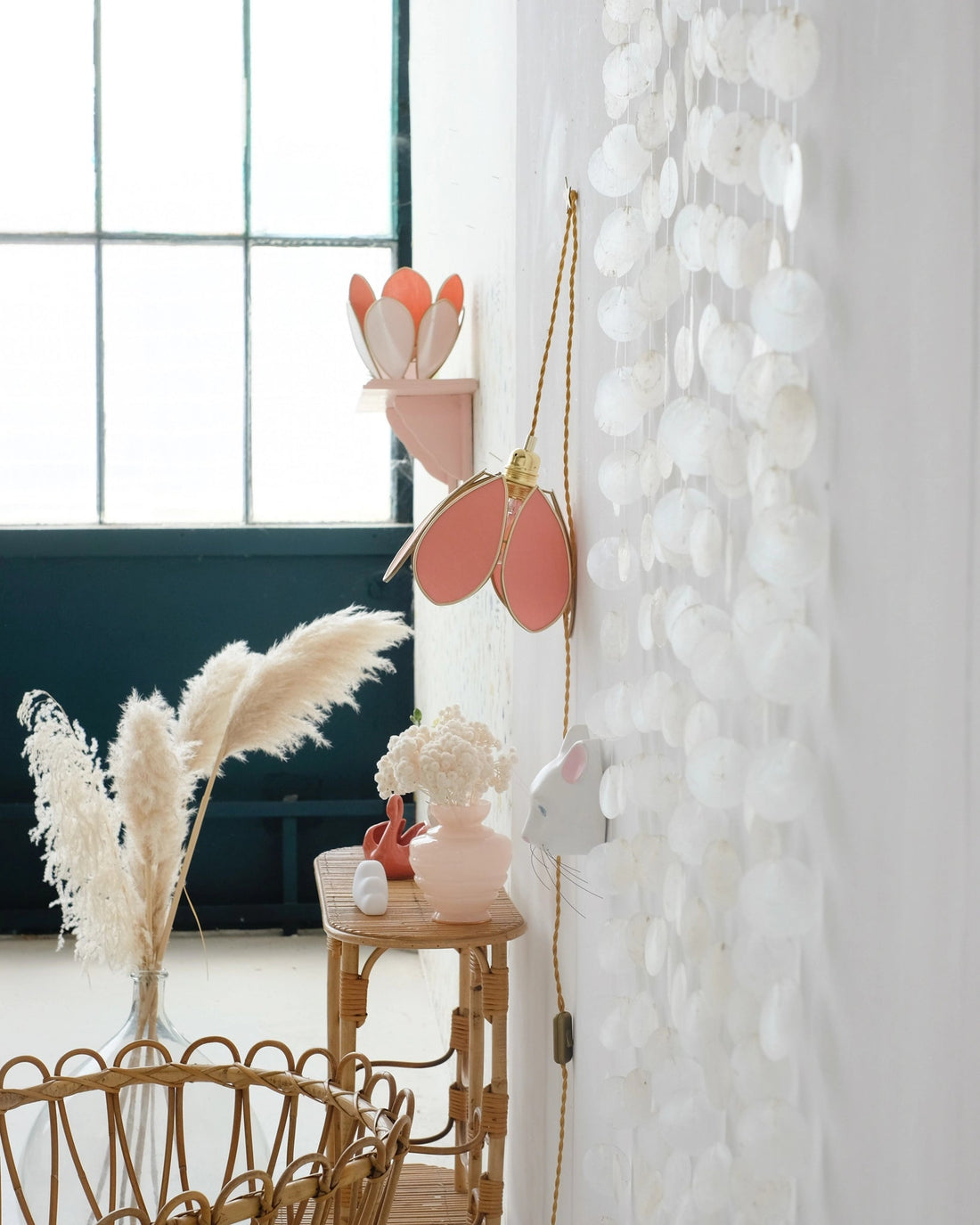 Baladeuse Fleur - Terracotta et doré - Silly &amp; Billy