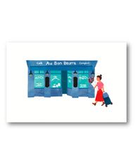Carte postale Au Bon Beurre