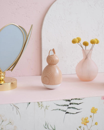 Culbuto en bois - Lapin - Silly &amp; Billy