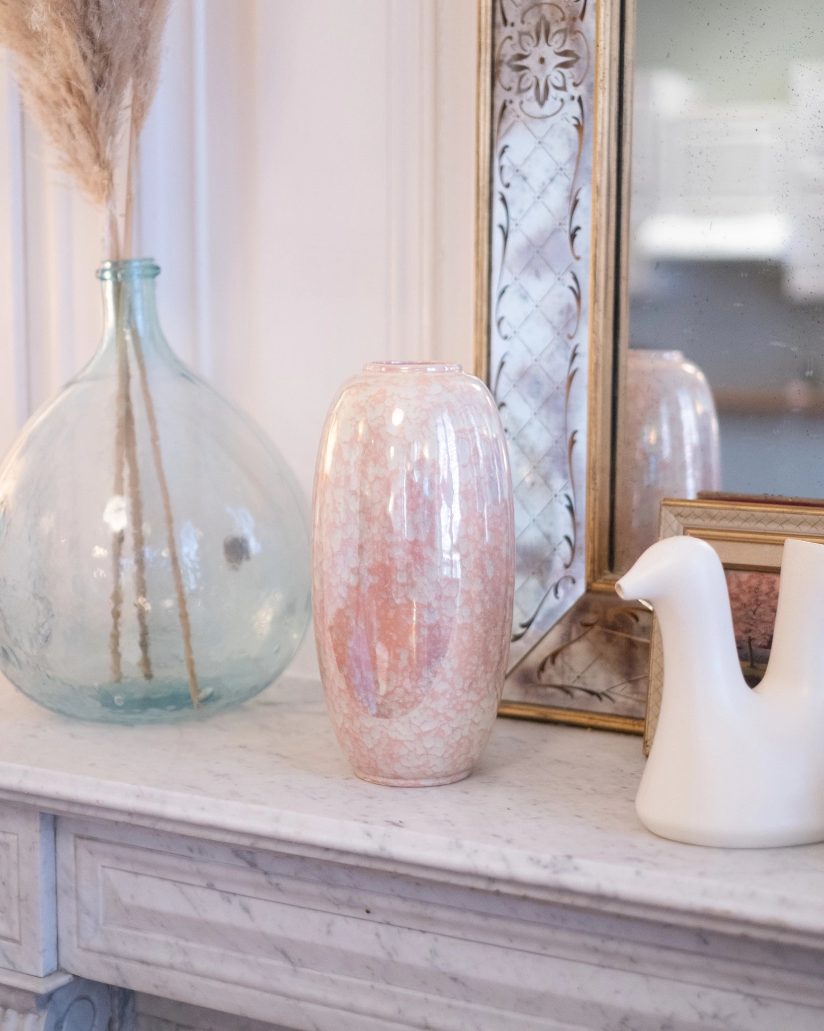 Grand vase en faïence de Charolles - Silly &amp; Billy