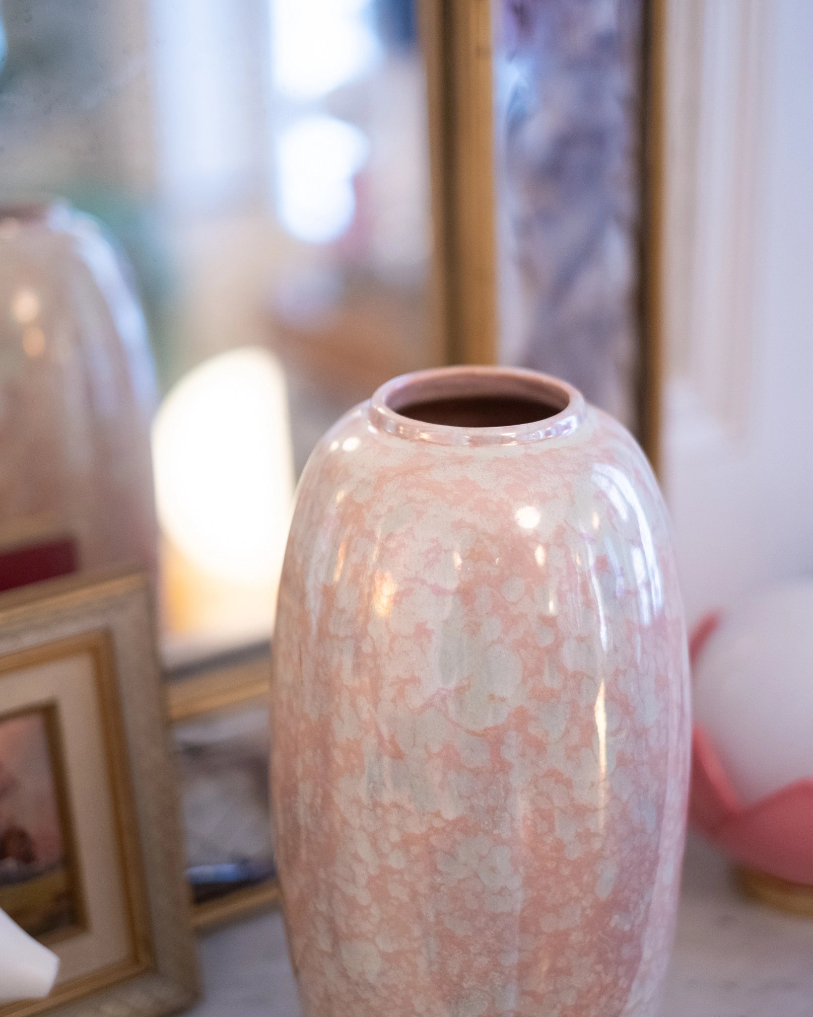 Grand vase en faïence de Charolles - Silly &amp; Billy