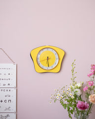 Horloge vintage jaune