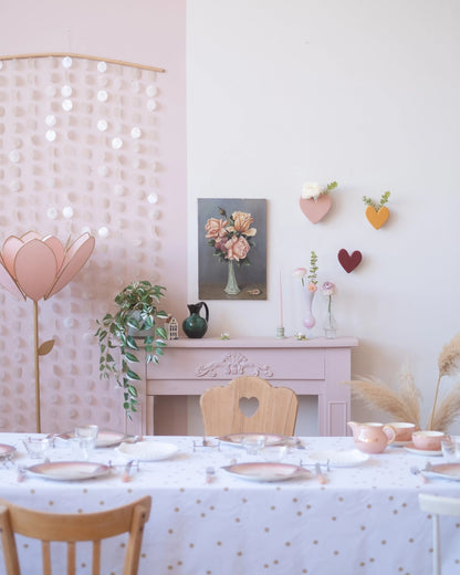 Huile sur toile Années 30 Bouquet de roses - Silly &amp; Billy