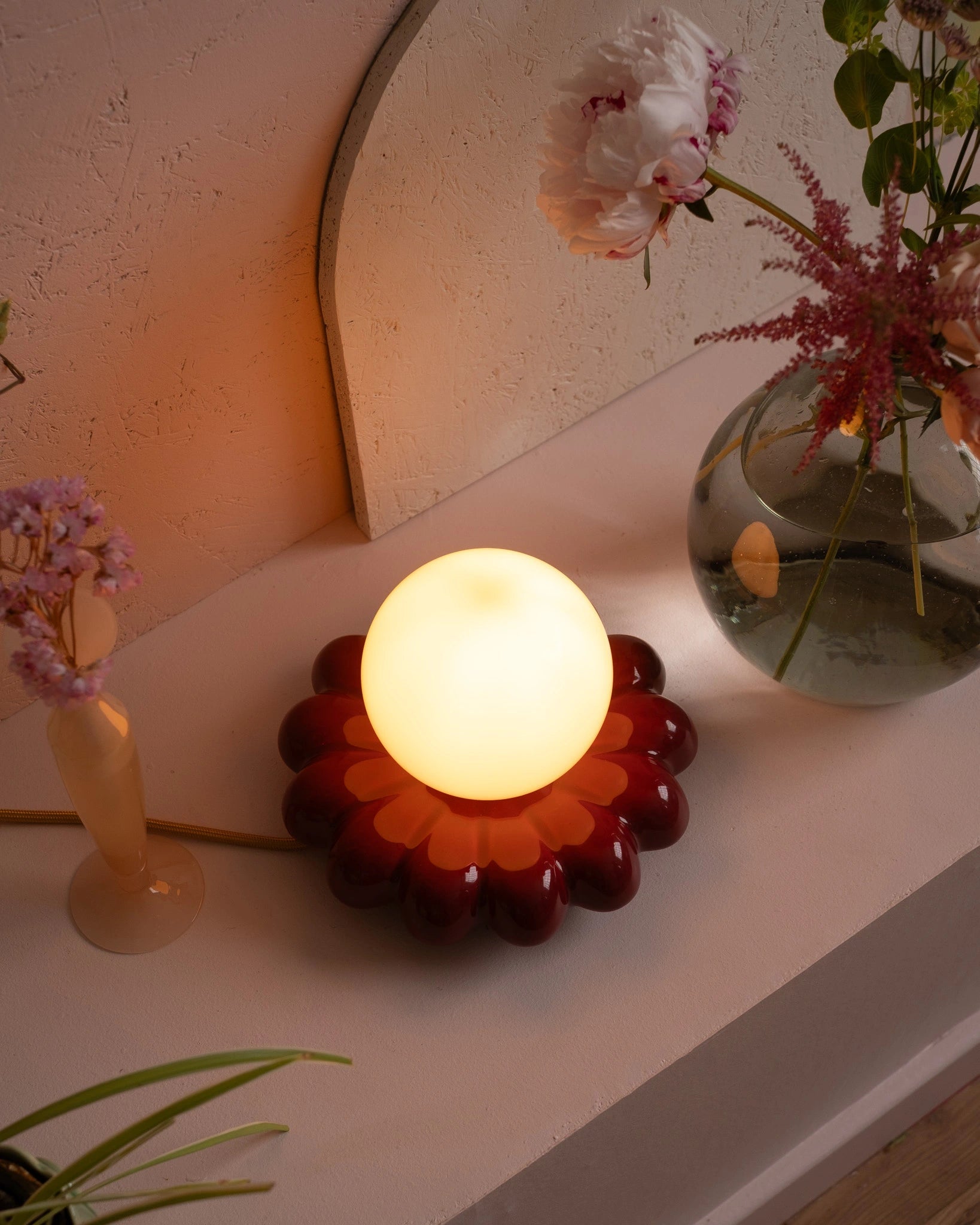 Lampe à poser Joie - Framboise - Silly &amp; Billy