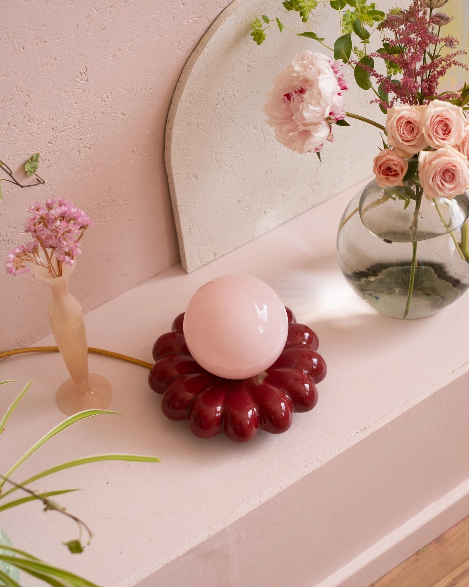 Lampe à poser Joie - Framboise - Silly &amp; Billy