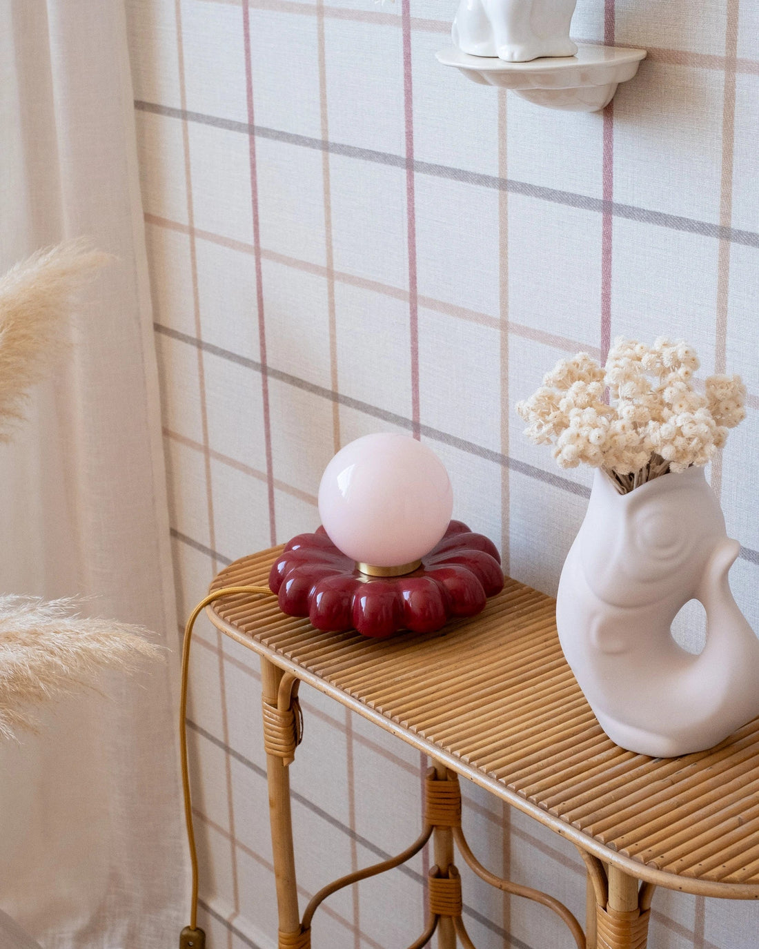 Lampe à poser Joie - Framboise - Silly &amp; Billy