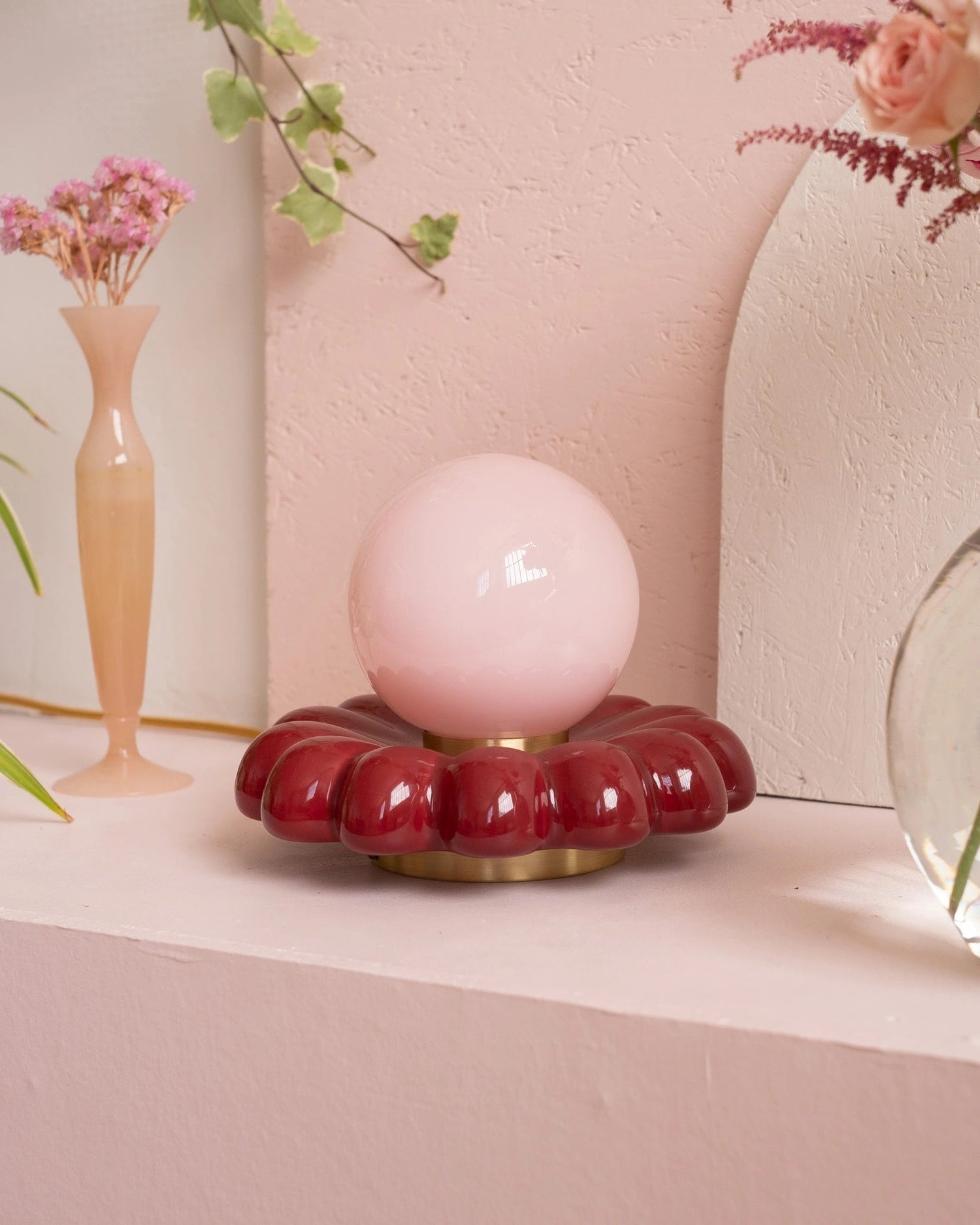 Lampe à poser Joie - Framboise - Silly &amp; Billy