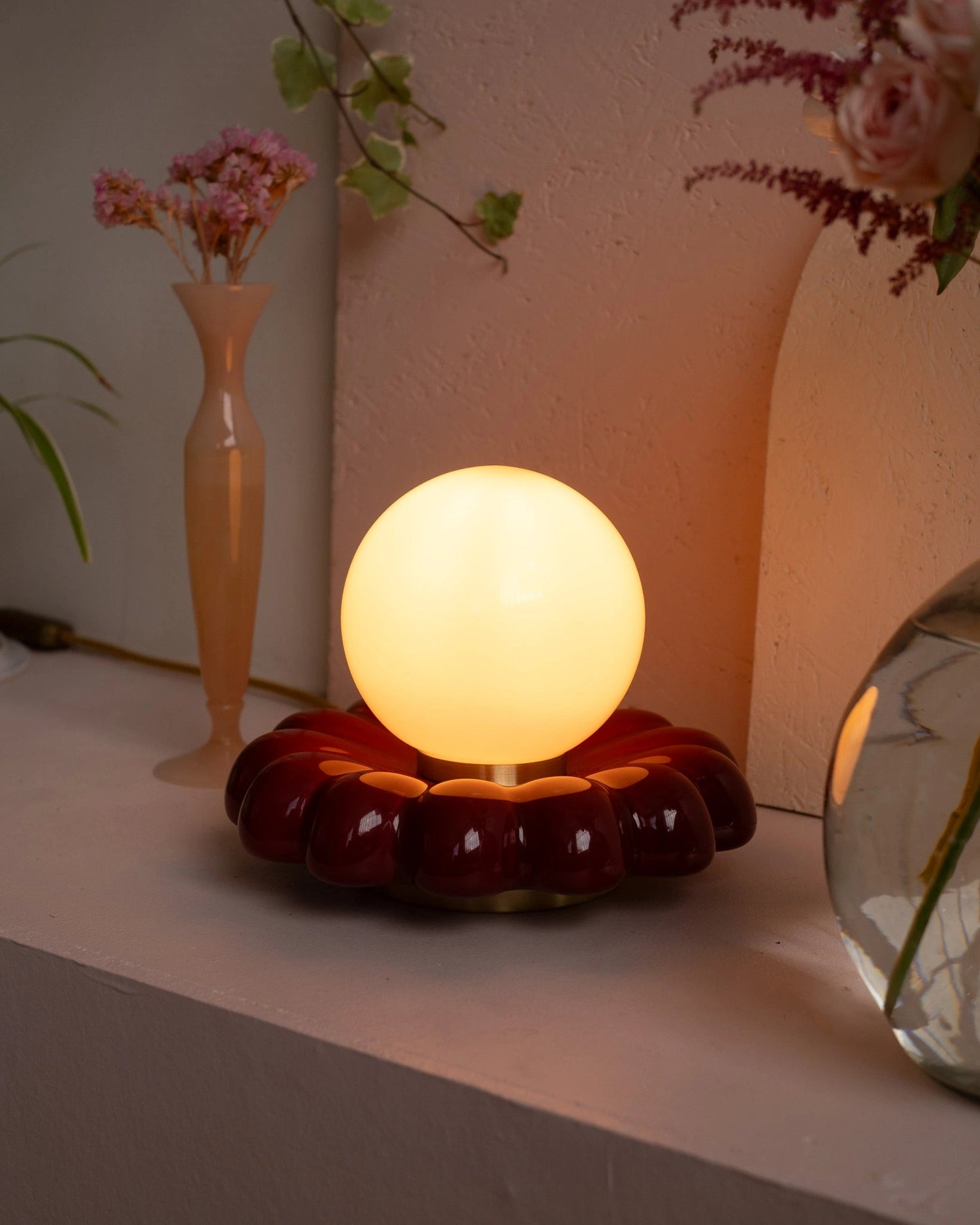 Lampe à poser Joie - Framboise - Silly &amp; Billy