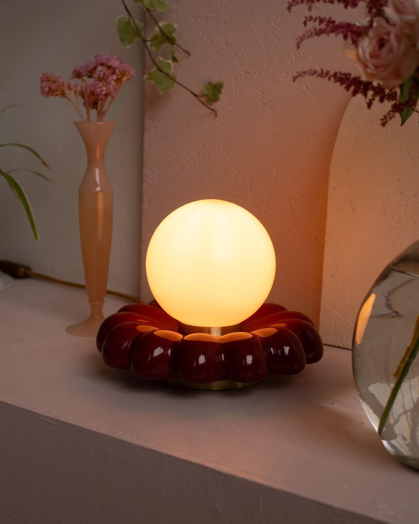 Lampe à poser Joie - Framboise - Silly &amp; Billy