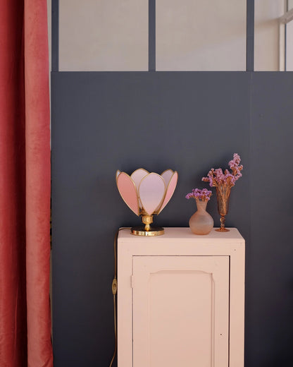 Lampe Fleur à poser - Été indien et doré - Silly &amp; Billy