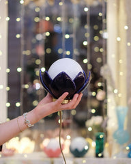 Lampe Iva - Bleu nuit