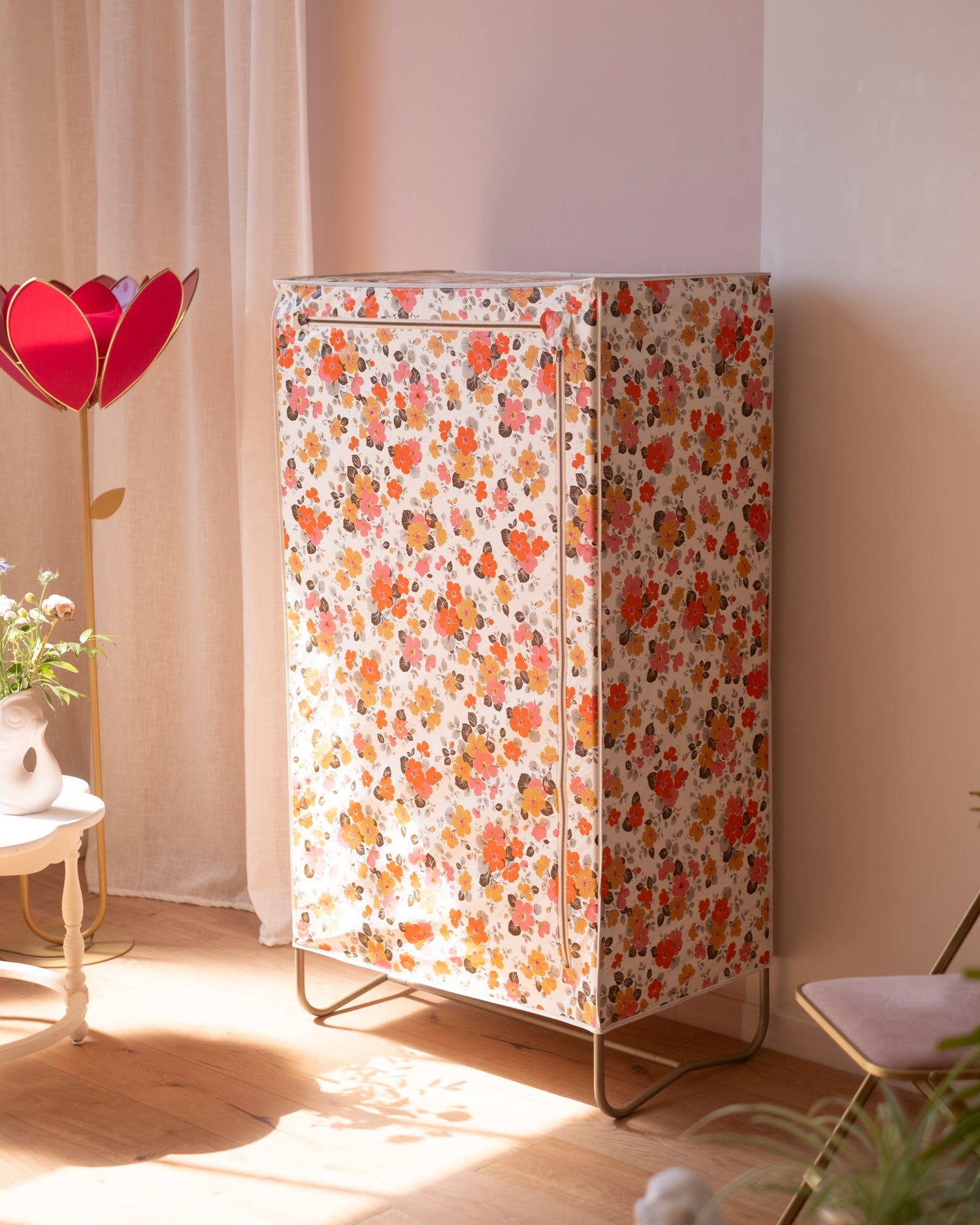 Penderie vintage en tissu fleuri - Silly &amp; Billy