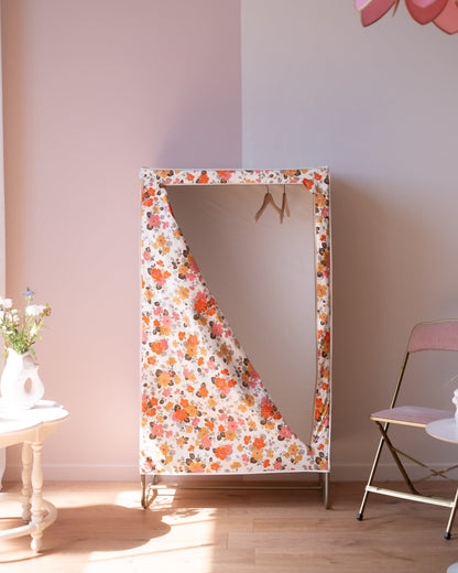 Penderie vintage en tissu fleuri - Silly &amp; Billy