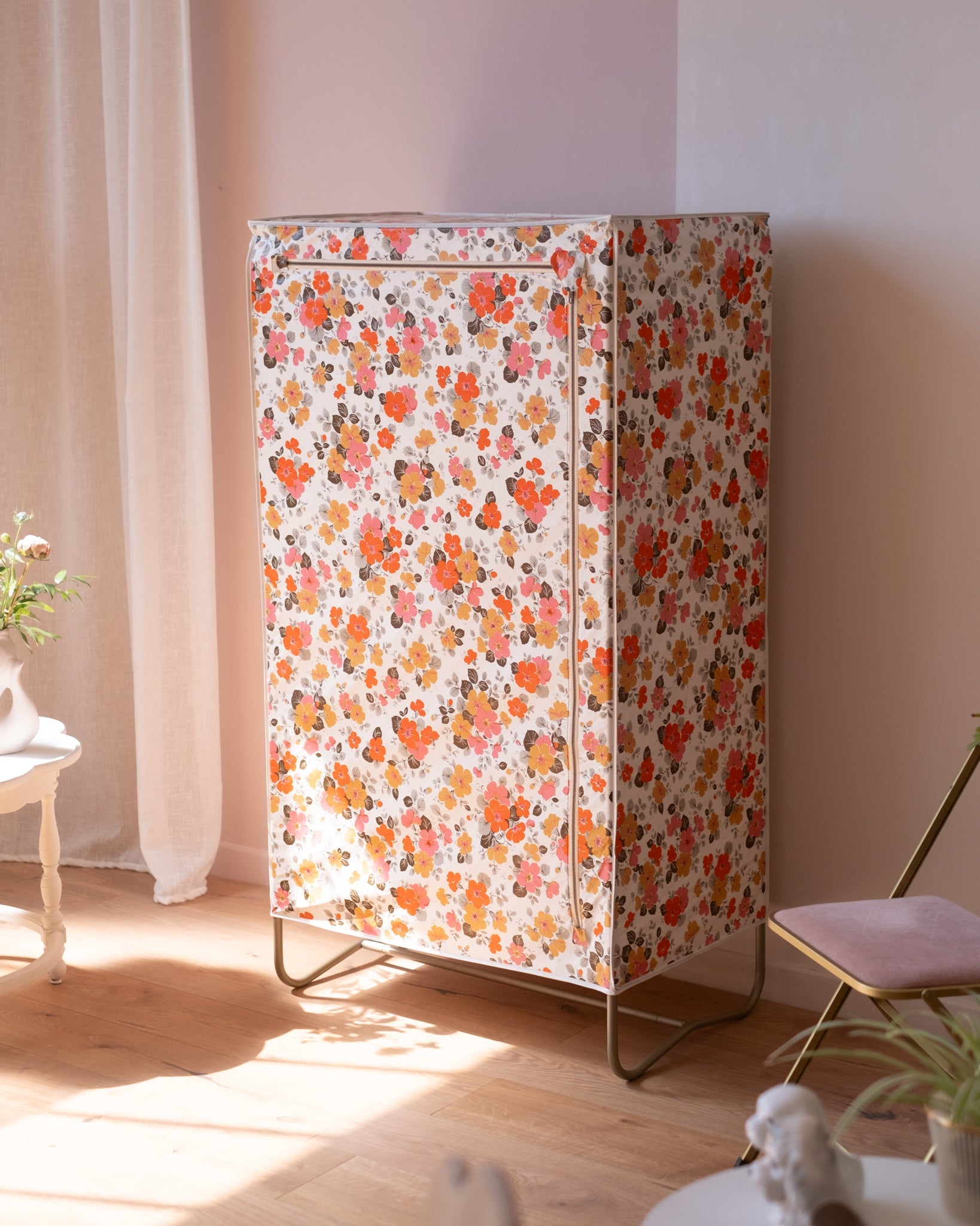Penderie vintage en tissu fleuri - Silly &amp; Billy
