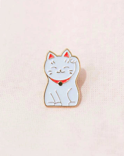 Pins Maneki Neko - Lucky Cat - Silly &amp; Billy