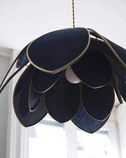 Suspension Fleur double - Bleu nuit - Silly &amp; Billy