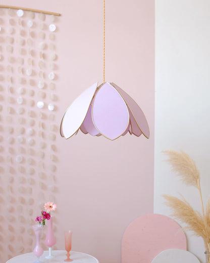 Suspension Fleur double - Lilas - Silly &amp; Billy