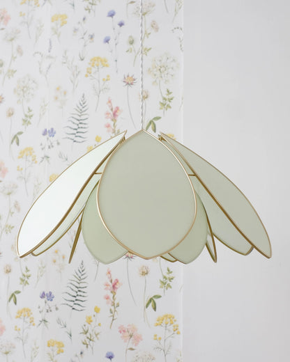 Suspension Fleur double - Menthe fraîche - Silly &amp; Billy