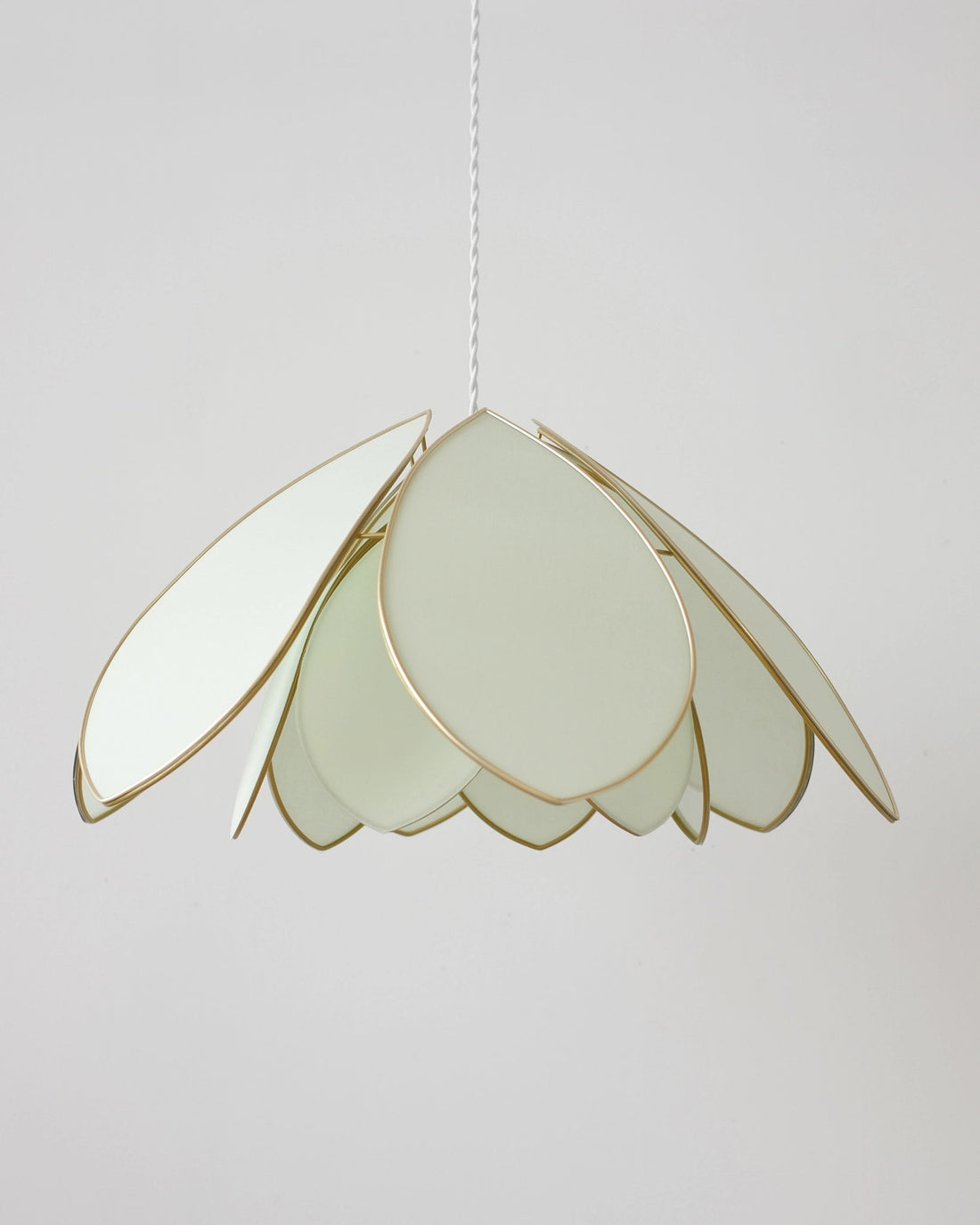Suspension Fleur double - Menthe fraîche - Silly &amp; Billy