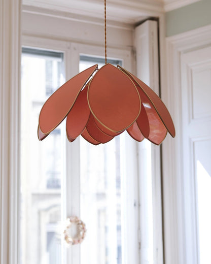 Suspension Fleur double - Ocre - Silly &amp; Billy