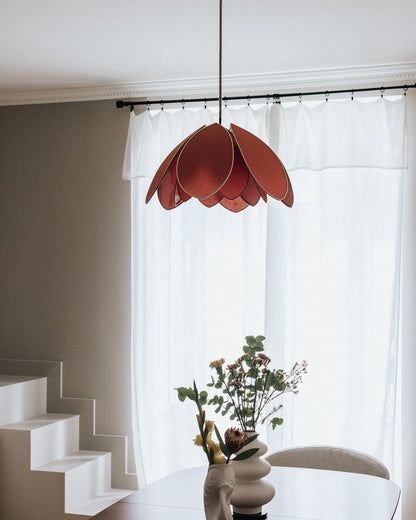 Suspension Fleur double - Ocre - Silly &amp; Billy
