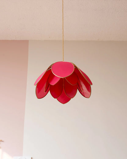 Suspension Fleur double - Rose des bois - Silly &amp; Billy
