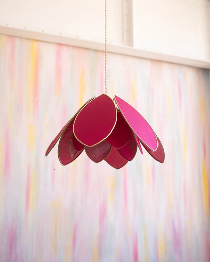 Suspension Fleur double - Rose des bois - Silly &amp; Billy