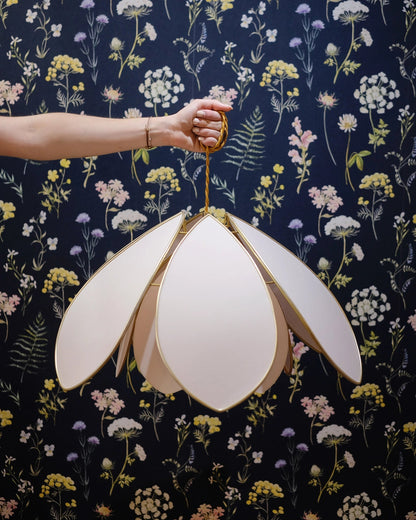 Suspension Fleur double - Rose nude - Silly &amp; Billy